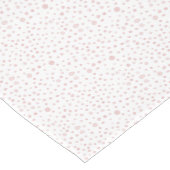 バラ紙吹雪水彩ドットテーブルランナー ミディアムテーブルランナー (コーナー)