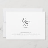 バラ素晴らしカトリックが日付カードを保存 セーブザデート (裏面)