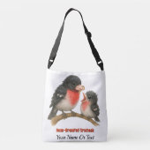 バラ素晴らしブレストグロスビーク クロスボディバッグ (裏面)