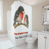 バラ素晴らしブレストグロスビーク シャワーカーテン (インサイチュ)