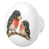 バラ素晴らしブレストグロスビーク セラミックノブ (右)