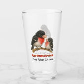 バラ素晴らしブレストグロスビーク タンブラーグラス (正面)