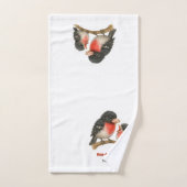 バラ素晴らしブレストグロスビーク バスタオルセット (ハンドタオル)