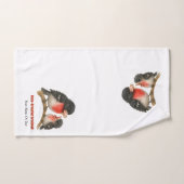 バラ素晴らしブレストグロスビーク バスタオルセット (ハンドタオル)