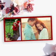 バラ素朴カウボーイブーツウェディング日付を保存