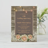 バラ素朴レースメイスンジャイルライツ25周年記念 招待状 (スタンド正面)