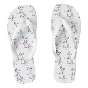 バラ終日ワイングラス水色テイスティング ビーチサンダル