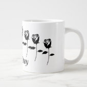 バラ終日 ジャンボコーヒーマグカップ (右)