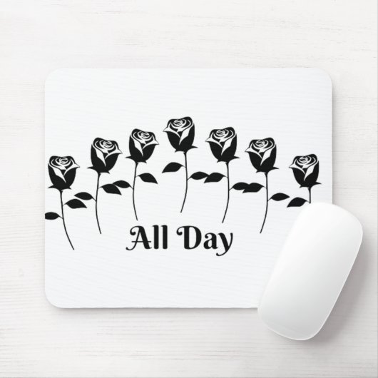 バラ終日 マウスパッド (マウス)
