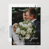 バラ結婚の感謝してい君葉書 ポストカード (正面/裏面)