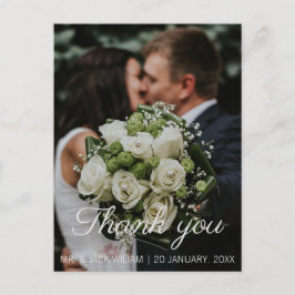 バラ結婚の感謝してい君葉書 ポストカード