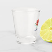 バラ結婚の ショットグラス (左)