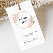 バラ結婚式の引き出物ラベルテンプレート ギフトタグ