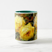 バラ絵画は有名だ マグカップ (中央)