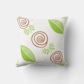 バラ緑 クッション (裏面)