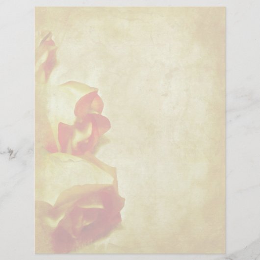 バラ縁どレターヘッド (正面)