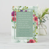 バラ縁ど感動的聖なる書物、 経典カード シーズンカード (スタンド正面)