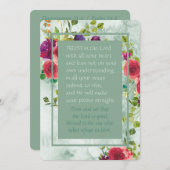 バラ縁ど感動的聖なる書物、 経典カード シーズンカード (正面/裏面)