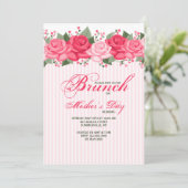 バラ縁ど招待状 招待状 (スタンド正面)