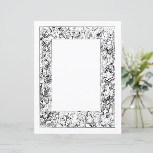 バラ縁ど文具 (スタンド正面)