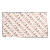 バラ繊細 枕カバー (裏面-左)