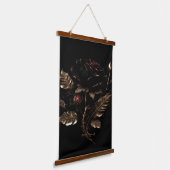 バラ織物 吊り下げ型タペストリー (傾斜あり)