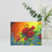 バラ羽 ポストカード (スタンド正面)