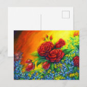 バラ羽 ポストカード (正面/裏面)