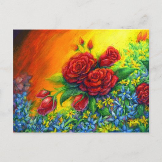 バラ羽 ポストカード (正面)