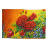 バラ羽 枕カバー (裏面)