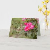 バラ考えの折り畳みグリーティングカード カード (黄色い花)