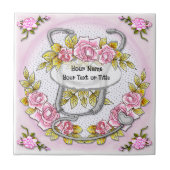 バラ聴診器 タイル (正面)