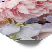 バラ背景 ポスター (角)