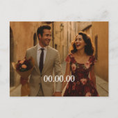 バラ色とバーガンディー 案内ポストカード (正面)