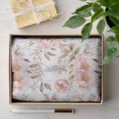 バラ色のピンクの花のローズ 薄葉紙 (ギフト)