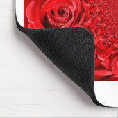 バラ色の世界: フローラルファンタジー マウスパッド (コーナー)