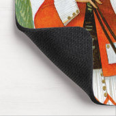 バラ色の傘 マウスパッド (コーナー)