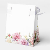 バラ色の幸福な結婚式前ランチョンティーブランシュ フェイバーボックス (裏面サイド)