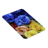 バラ色の新鮮な花束の組み合わせ マグネット (右側)