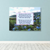 バラ色の曲げもなく キャンバスプリント (インサイチュ (ウッドフロア))