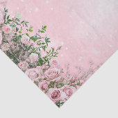 バラ色の花のようなティッシュペーパー 薄葉紙 (詳細)