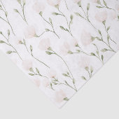 バラ色の花のブライダルシャワー 薄葉紙 (詳細)