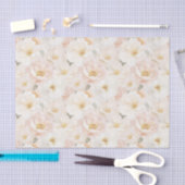 バラ色の花の花嫁のシャワー 薄葉紙 (クラフト)