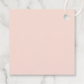 バラ色の花束 サンクス フェイバータグ (裏面)