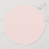 バラ色の花飾り丸枠 メニュー (裏面)