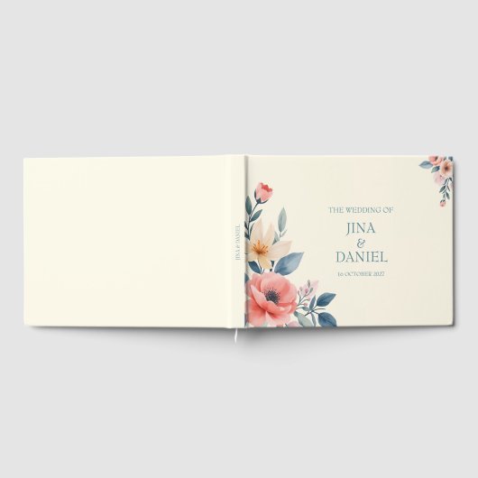 バラ色の花 ゲストブック (全面)