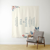 バラ色の花 タペストリー (インサイチュ)