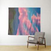 バラ色の雲 タペストリー (インサイチュ(横))