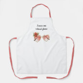 バラ色サングラス エプロン (正面)