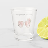 バラ色サングラス ショットグラス (裏面)